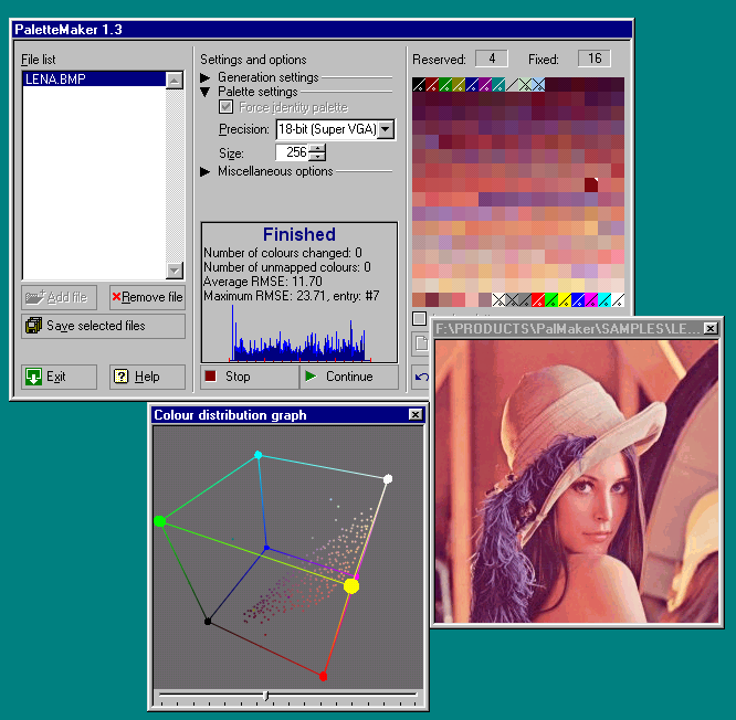 PaletteMaker Screenshot